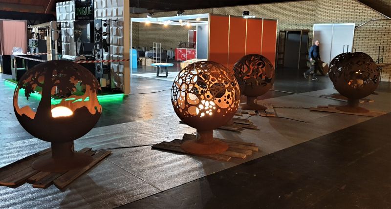 Iedvesmai | Dārza kamīns, Ugunskura vieta, Āra kamīns, Terases kamīns